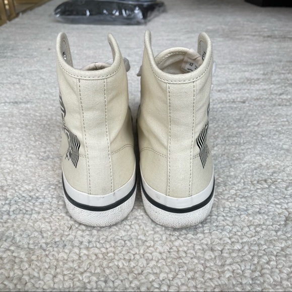 Isabel Marant Benkeen Hightop Canvas Sneakers - Picture 4 of 6